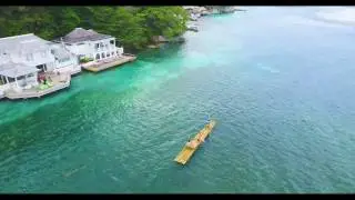 Rafting at Blue Lagoon, Portland, Jamaica