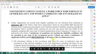 SSC Selection Post VIII Online Form 2020