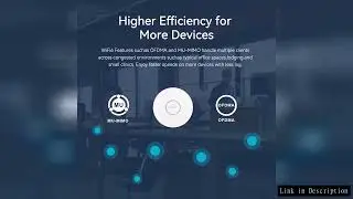 PIX-LINK CAP07 1800M Wireless AP WiFi 6 Dual-Band Ceiling Access Point Panel POE 802.11ax Gigabit fo