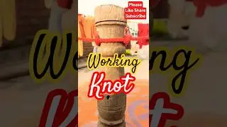 How to Tie a But Work Knot#RopeKnot #WorkKnot #StrongKnot #RopeWork #UtilityKnot #SecureKnot