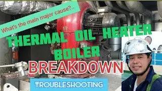 THERMAL OIL HEATER BOILER BREAKDOWN.(Troubleshooting) ETO Melvin Cris TV