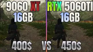 RX 9060 XT (16GB) vs RTX 5060 Ti (16GB) // 1440p // GPU Fight