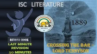 ISC Poetry || Reverie ||Crossing the bar || Lord Tennyson || ISC \ICSE || Complete explanation.