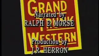Grand Trunk Western 4-6-2 5629 aerial chase