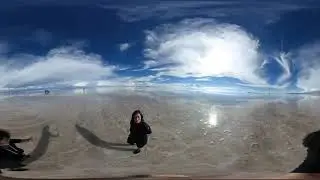 El Salar de Uyuni de Bolivia en 360 grados