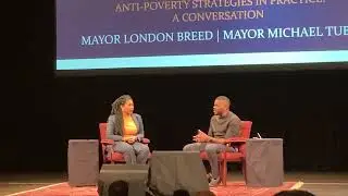 Mayors Breed & Tubbs, conservation on Anti poverty&rsquo;s strategies in Practice :UBI vs. GI