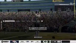 Madden 26_ 💚💛‼️. No REED or WATSON