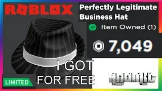 How I got a Legit Fedora FOR FREE [8k Robux] - Roblox