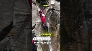 Would You Try This 15m Canyoning Slide? 😱