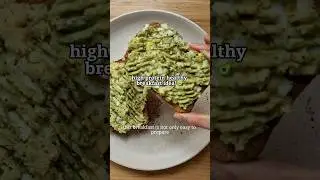 🥑 Avocado & Eggs on Whole Wheat Toast 🍞