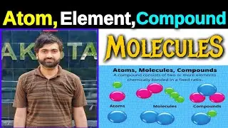 Atom Element Molecule and Compound study with sir AG