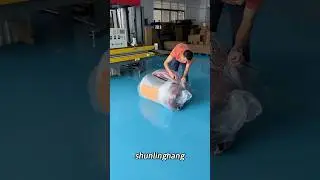 The compressed sofa is made of a single-piece high-elastic sponge. #furniture #homedecor #factory