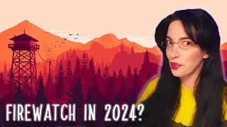 Firewatch game trailer reaction 🔥