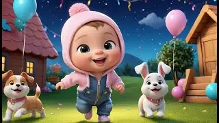 Puppy&rsquo;s Happy New Year Adventure | Fun New Year Nursery Rhyme for Kids | Baby Learning Song