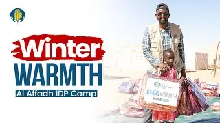 Winter Warmth at Al Affadh IDP Camp | HDF Blanket Distribution in Sudan