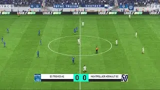 EA Sports FC 25 | Troyes vs Montpellier - Ligue 2 BKT | Gameplay PS5