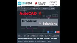 AutoCAD Problems & Solutions