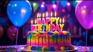 New Happy Birthday to You 🥳 | Viral Birthday Song 🎵 | Cake & Party 🎂