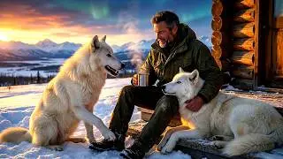 Marine Finds Dying Wolf Screaming in a Blizzard—Then the Marine Saw Why—and His Life Changed Forever