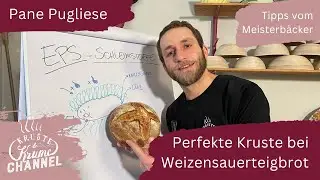 Sauerteigbrot mit Hartweizenmehl selber zuhause backen // Mit Tipps und Tricks vom B&auml;ckermeister