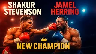 Шакур Стивенсон против Джамела Херринга | Полные обзоры боя | Чемпионат WBO в первом полулёгком в...