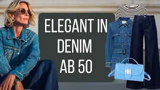 Jeans ab 50? So tr&auml;gst du sie stilvoll und selbstbewusst!