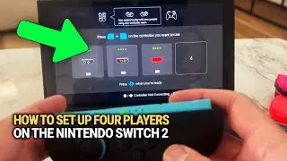 Как настроить игру для четырех игроков на Nintendo Switch 2: многопользовательский режим стал проще!