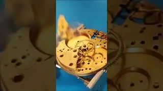 Watch Gears in Motion &ndash; Mesmerizing! #pocketwatch #watches #horology #antiquewatch #vintagewatches