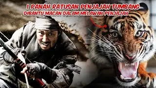 RATUSAN ORANG DILIBASSSSS HANYA MENGGUNAKAN PANAH - ALUR FILM KERAJAAN