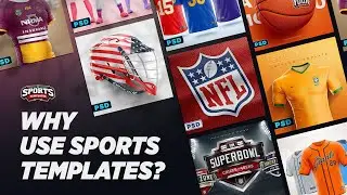 Why use Sports Templates photoshop mockups? |  Sports design