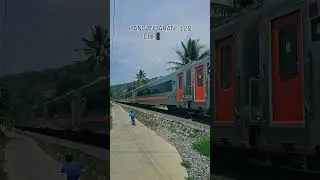 KERETA API (KA) PANGANDARAN 128 GMR-BJR #keretaapi #keretaekonomi #keretaapiindonesia #train #reels