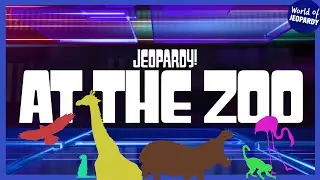 Jeopardy At The Zoo (Animals: Hard Mode) | World of Jeopardy