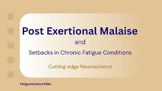 Coffi Consumer Dialogue &ldquo;Post-exertional malaise and setbacks in chronic fatigue conditions