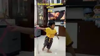 Komuram bheemudo song in Prahas style #ytshorts #shorts #trending #kidsstyle #rrr #ramcharan #jrntr