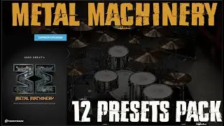 🔥🔥Superior Drummer 3 - SDX Series 8 [Metal Machinery PACK]🔥🔥