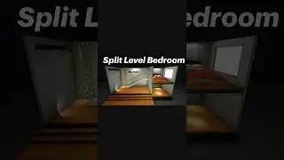 split level bedroom royal #shortvideo