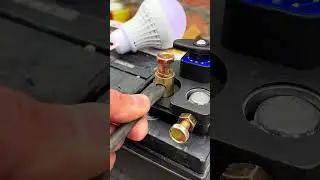 Simple and easy to use battery disconnect switch #tools