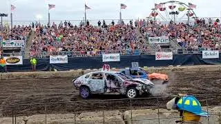 Brown County fair New ulm Mn demolition derby midsize 08/13/22