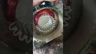 لف ماطور ماء (خطوات سريعة )