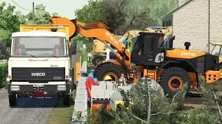 Terrassement Loading Hitachi ZW310 | Farming Simulator 19