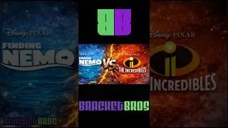 Finding Nemo VS Incredibles #podcast #bracketology #comedy #animatedmovies