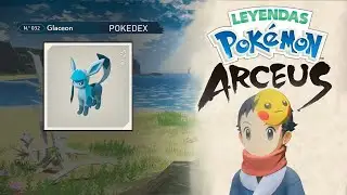 Como conseguir a Glaceon - 032 Pokedex de Hisui - Pokemon Leyendas Arceus