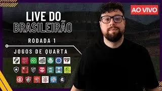🔴 PÓS-JOGOS DO BRASILEIRÃO - RODADA 1 (QUARTA)