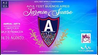 💠AZUL FEST BUENOS AIRES | Acrobacias en Tela ▶ Jazmin Suaso | ACROCROSS