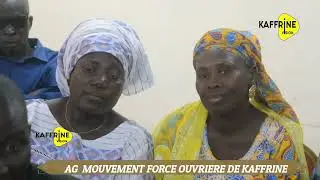 Kaffrine : Babacar Ndiaye r&eacute;&eacute;lu pr&eacute;sident du mouvement Force ouvri&egrave;re