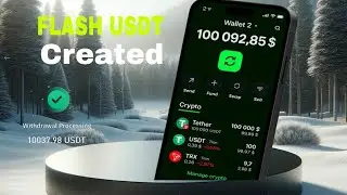 TRC20 Flash USDT for the Trust wallet |Step by Step guide🔗