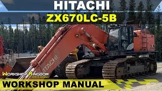 HITACHI ZX670LC-5B Workshop Service Repair Manual - English - PDF Download