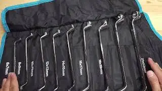 DuraTech 75 Degree Offset Wrench Set - Metric