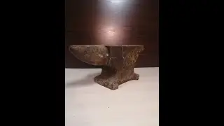 Реставрация наковальни времён СССР. Restoration of the anvil of the times of the USSR