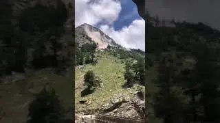 Nature's Fury? Boulder destroys Bridge in Himachal Pradesh India. Watch the scary video #Shorts